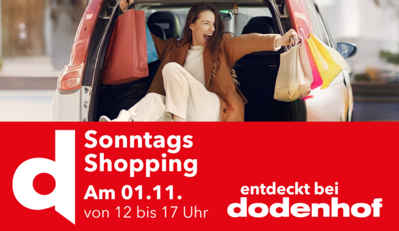 dodenhof - Verkaufsoffener Sonntag am 01.11.