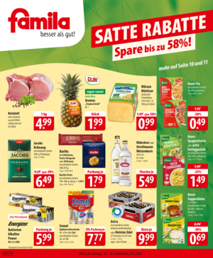 Wochenangebote bei famila