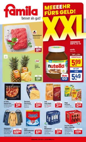 Wochenangebote bei famila