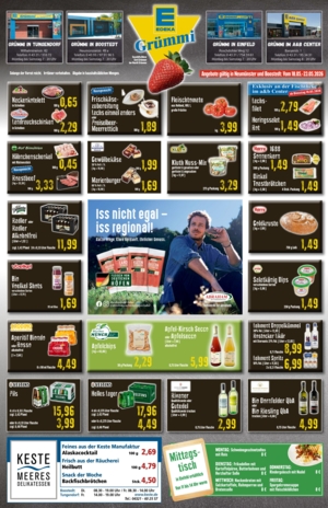 Wochenangebote bei Edeka Grümmi