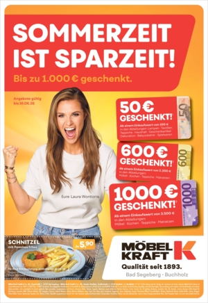 Wochenangebote bei Möbel Kraft
