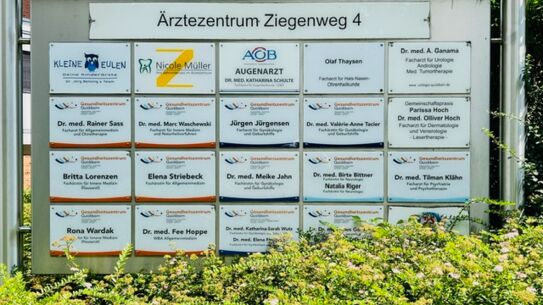 Neuer Glanz im Ärztezentrum Quickborn