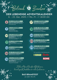 Bleeckzauber: Lebendiger Adventskalender verzaubert Bad Bramstedt