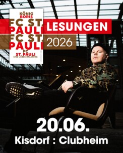 König Boris liest aus seinem Buch „FC St. Pauli – eine Liebeserklärung“