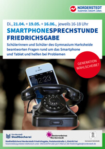 Smartphone-Sprechstunde in der Stadtteilbücherei Friedrichsgabe