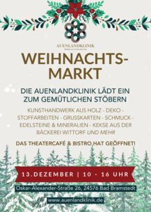Auenlandklinik lädt zum Weihnachtsmarkt ein