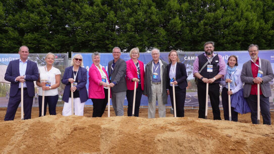 Campus Glashütte - Spatenstich für ein neues Schulzentrum