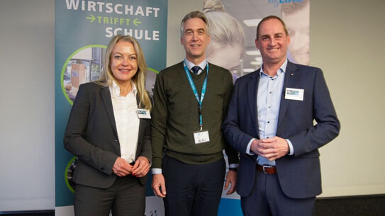 Wirtschaft trifft Schule bei Waldemar Link