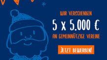 Adventsgewinnspiel für Vereine ist am 15.11. gestartet
