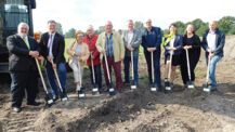 1. Spatenstich für neues Gewerbegebiet