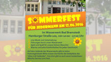 Das Sommerfest für Jedermann am 12. Juni