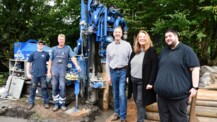 41 Meter in die Tiefe für mehr Sicherheit im Himmelmoor