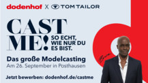 „Cast Me!" 2026: dodenhof sucht neue Gesichter für den Laufsteg – gemeinsam mit Bruce Darnell