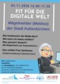 „Fit für die digitale Welt“ Mängelmelder der Stadt Kaltenkirchen