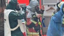Großaufgebot der Feuerwehr bei Gefahrstoffreaktion in Norderstedter Labor