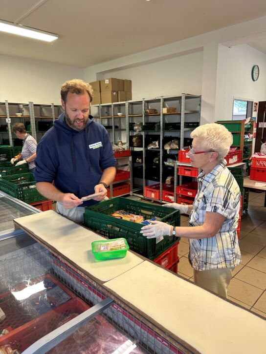 Bürgermeisterkandidat Stefan Bohlen: "Die Arbeit der Tafel ist von unschätzbarem Wert für unsere Stadt"