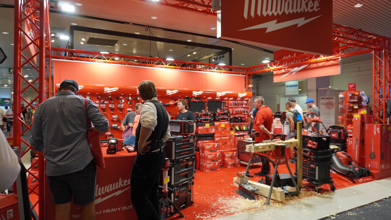 Die NordBau 24 in den Holstenhallen Neumünster ist gestartet