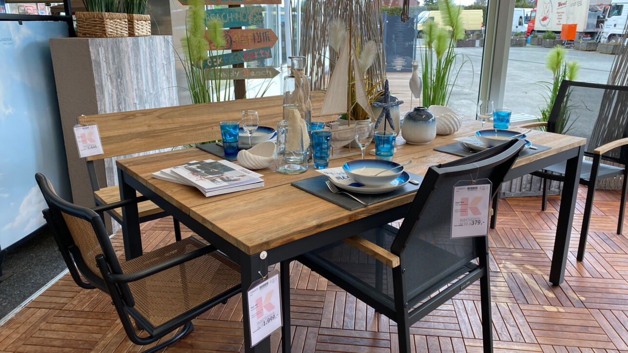 Kraft tanken in der Natur! Möbel Kraft eröffnet die Gartenmöbelsaison