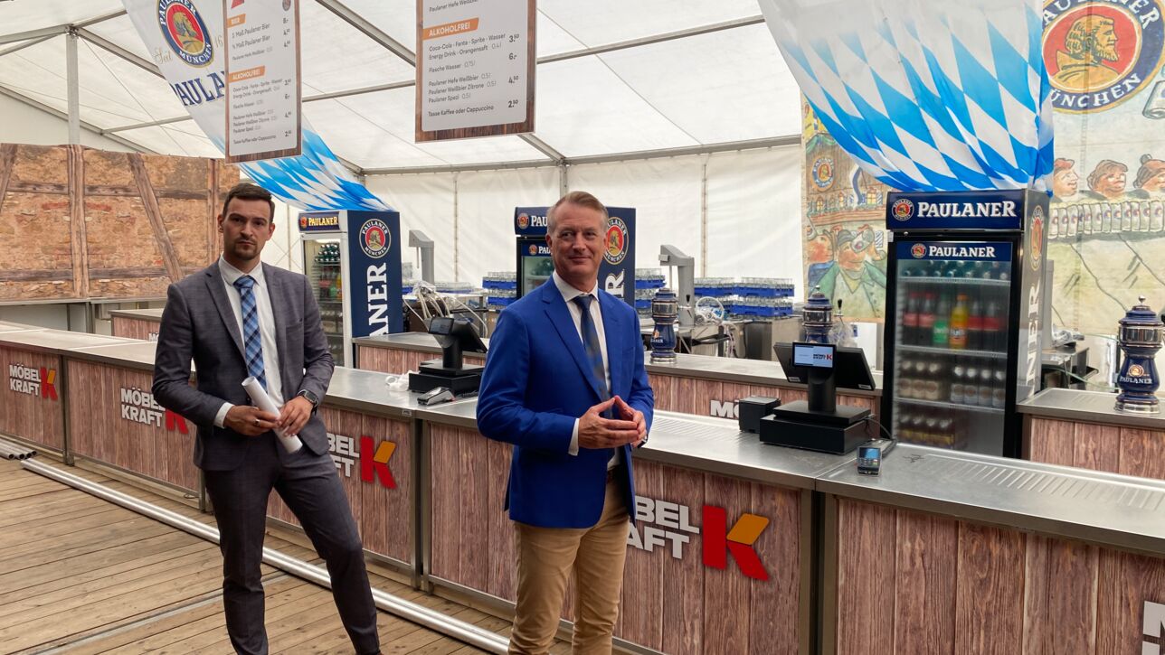 Möbel Kraft steht in den Startlöchern für die große Oktoberfest Gaudi