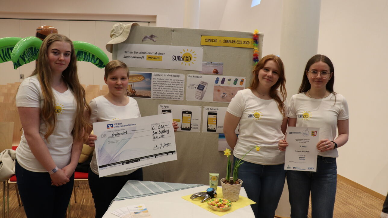 Siegerehrung der Gründer*innen von morgen im Regionalfinale Start-Up Challenge SH