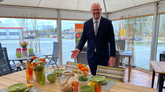 Kraft tanken in der Natur! Möbel Kraft eröffnet die Gartenmöbelsaison