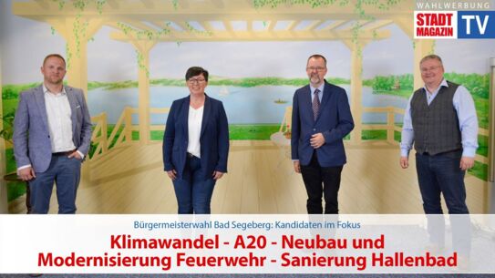 Klimawandel - A20 - Neubau und Modernisierung Feuerwehr - Sanierung Hallenbad