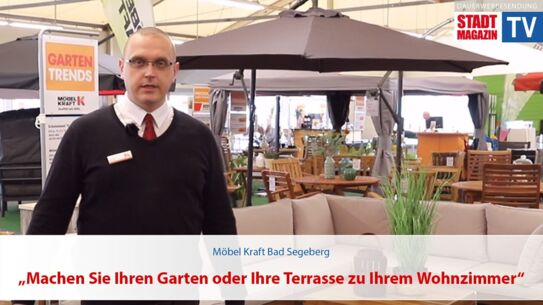 „Machen Sie Ihren Garten oder Ihre Terrasse zu Ihrem Wohnzimmer“