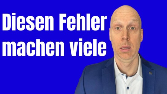Wenn Du Dich auf den falschen Teil konzentrierst - mach das