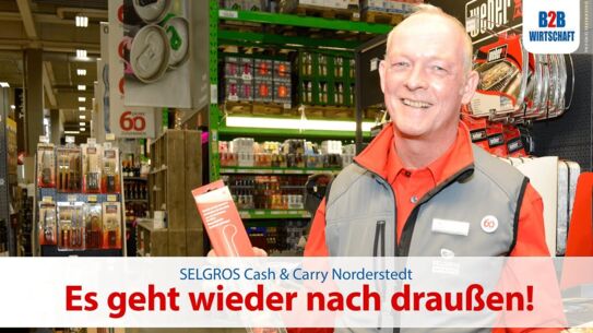 Es geht wieder nach draußen