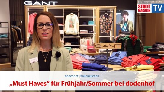 "Must Haves" für Frühjahr/Sommer bei dodenhof