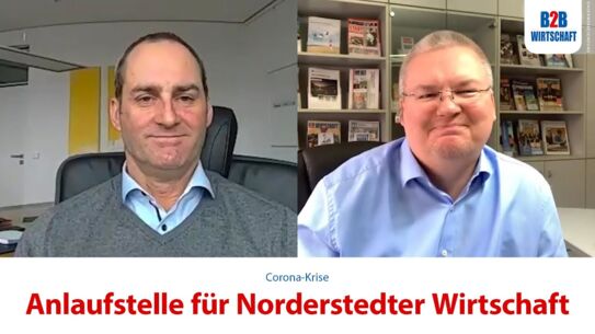 Das ist die Anlaufstelle für die Norderstedter Wirtschaft