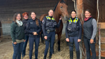 Neuer vierbeiniger Mitarbeiter - Vom Polizeidienst zum Therapiepferd